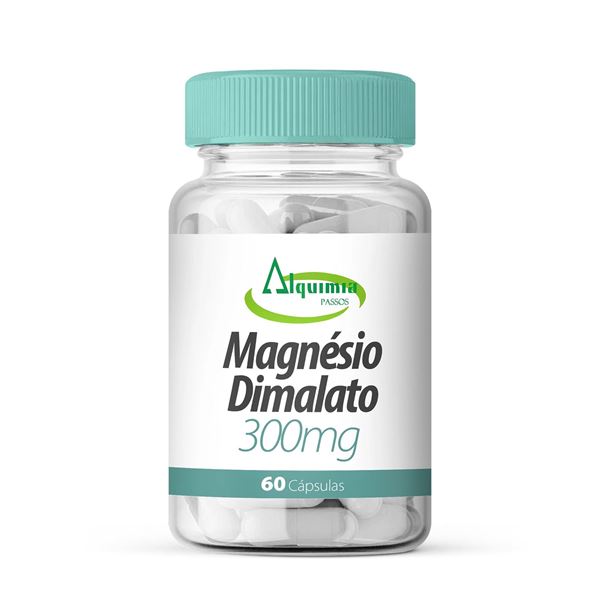 Magnésio Dimalato 300mg 60 cápsulas