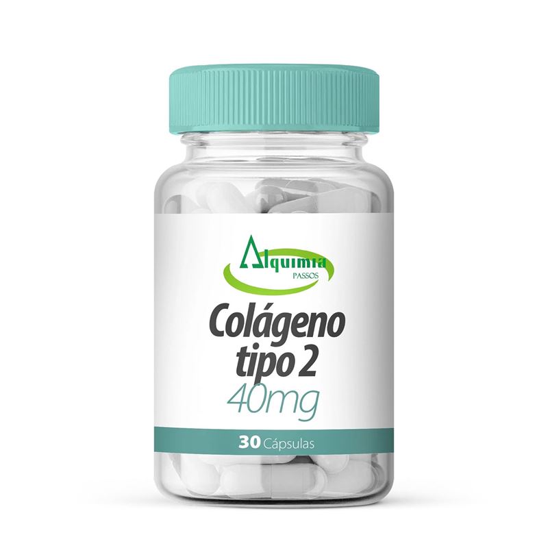 Colágeno Tipo 2 40mg 30 Cápsulas