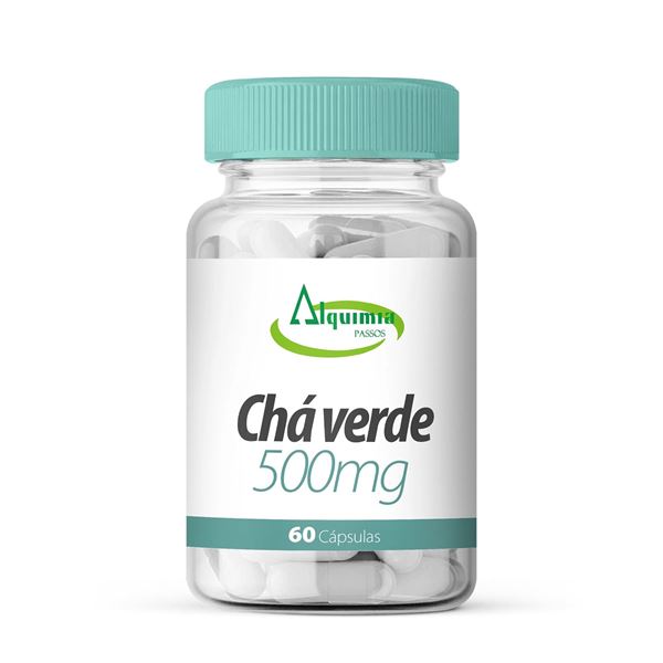 Chá verde 500mg 60 Cápsulas