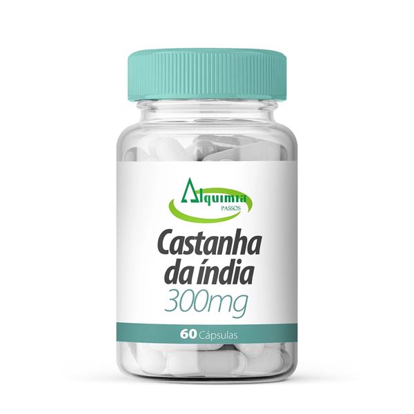Castanha da Índia 300mg 60 Cápsulas