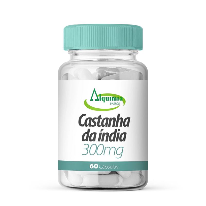 Castanha da Índia 300mg 60 Cápsulas