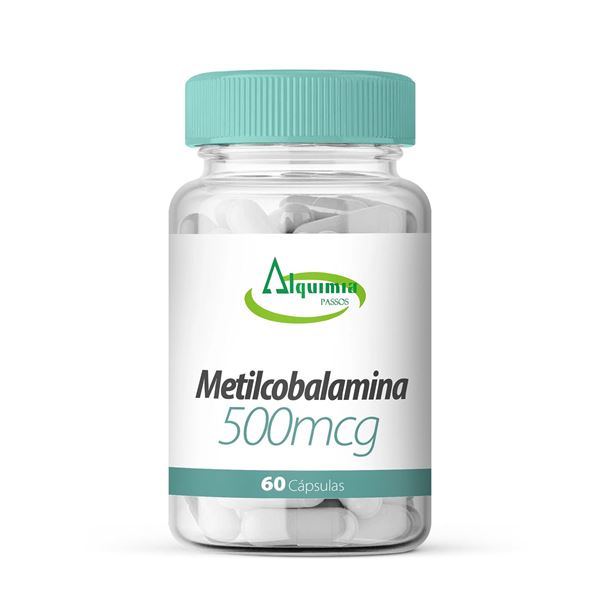 Metilcobalamina 500mcg 60 cápsulas