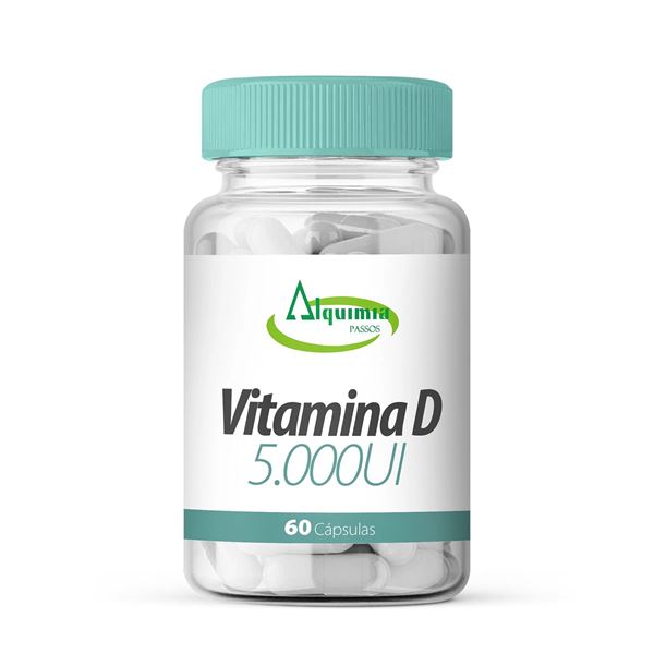 Vitamina D 5.000UI 60 cápsulas 