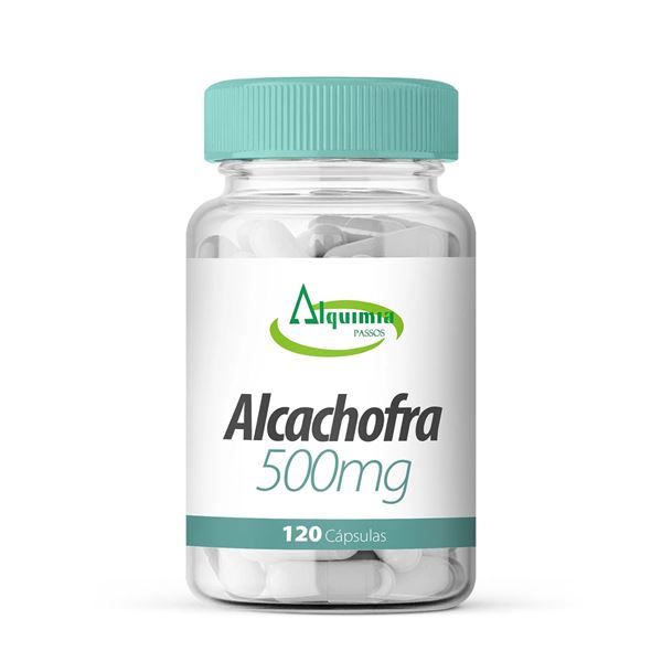 Alcachofra 500mg 120 cápsulas