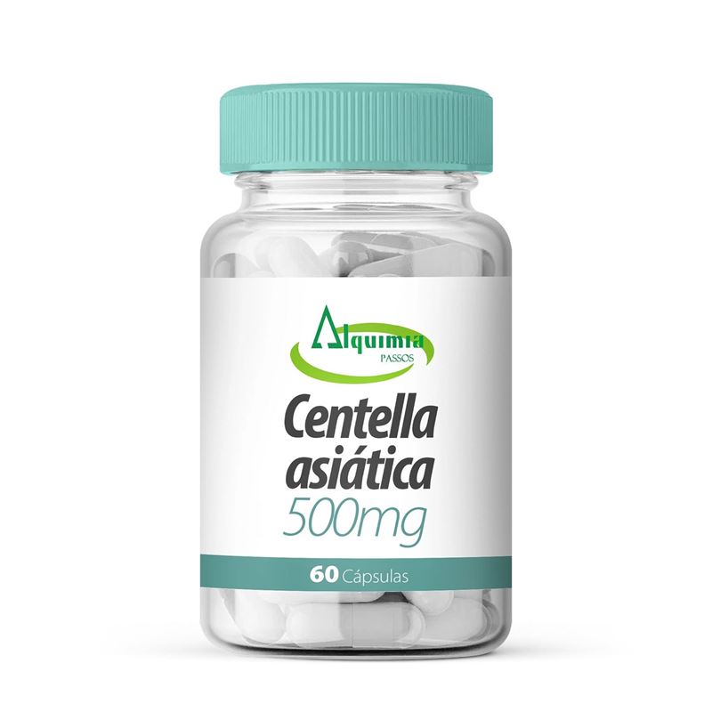Centella asiática 500mg 60 cápsulas