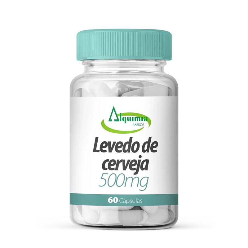 Levedo de Cerveja 500mg 60 cápsulas