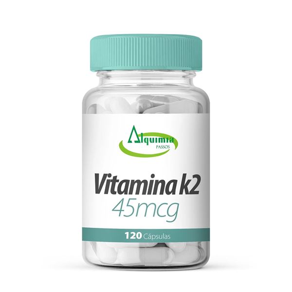 Vitamina k2 45mcg 120 cápsulas